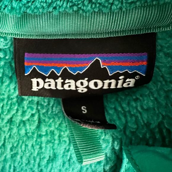 Patagonia Re-Tool Snap-T Fleece Pullover Green - Picture 7 of 10